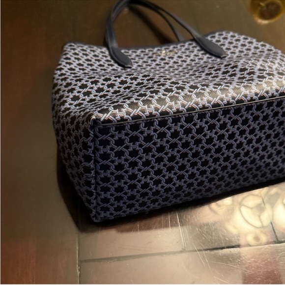 Kate Spade Navy and Black Geometric Tote - Picture 5 of 15